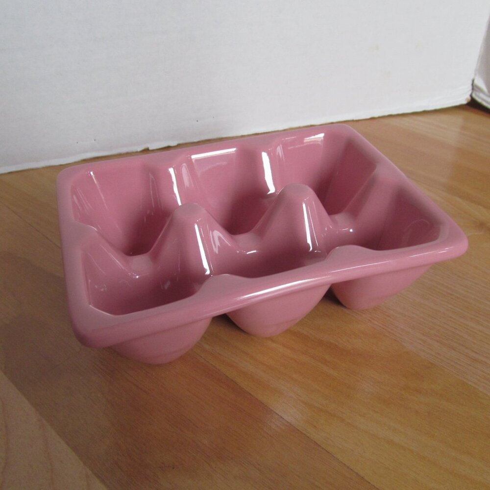 Ceramic 6 Cups Egg Tray